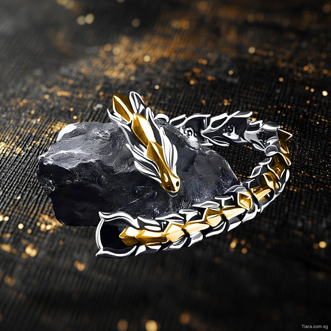 Two Tone Dragon Bracelet – Singapore