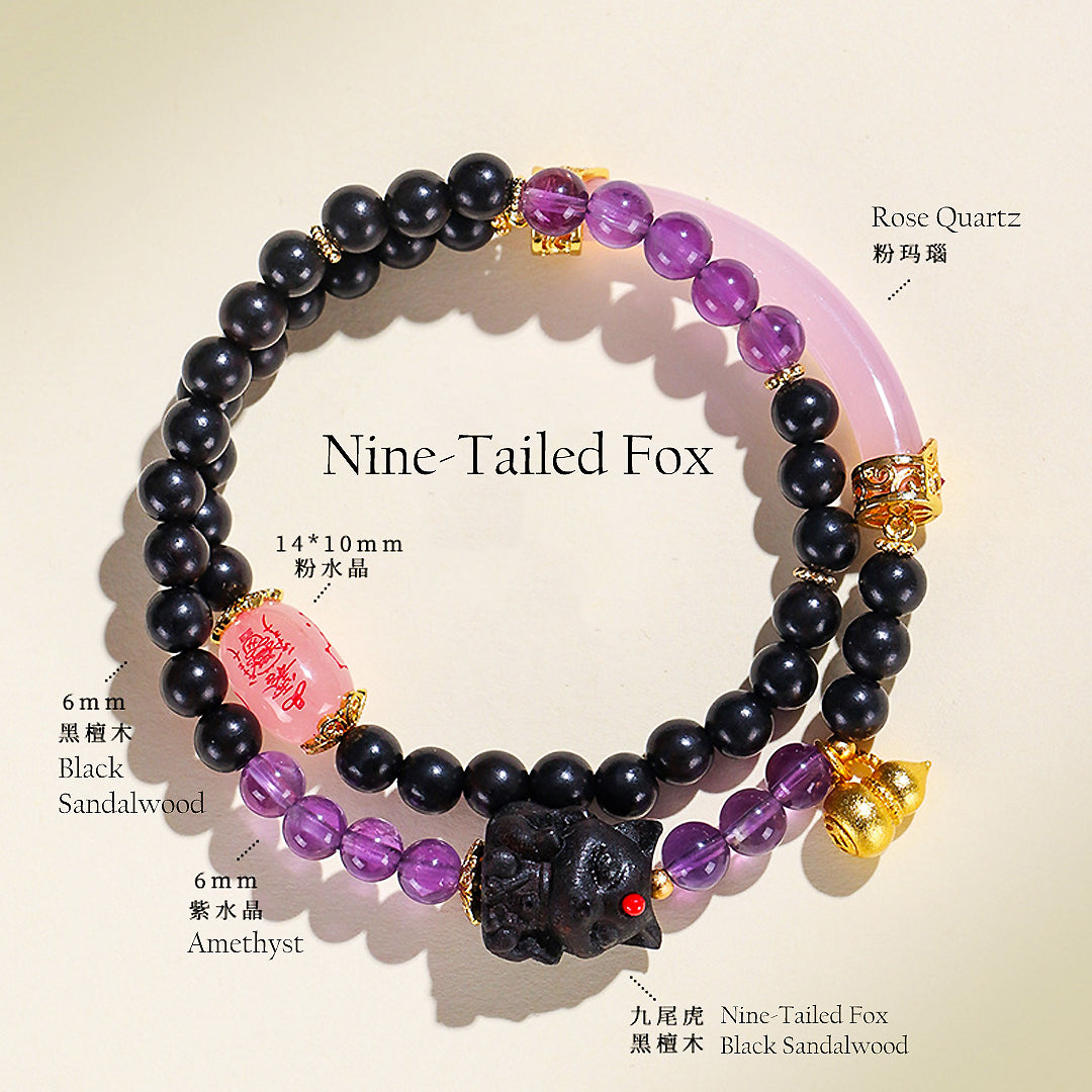C238 - Nine-Tailed Fox Bracelet – Tiara.com.sg