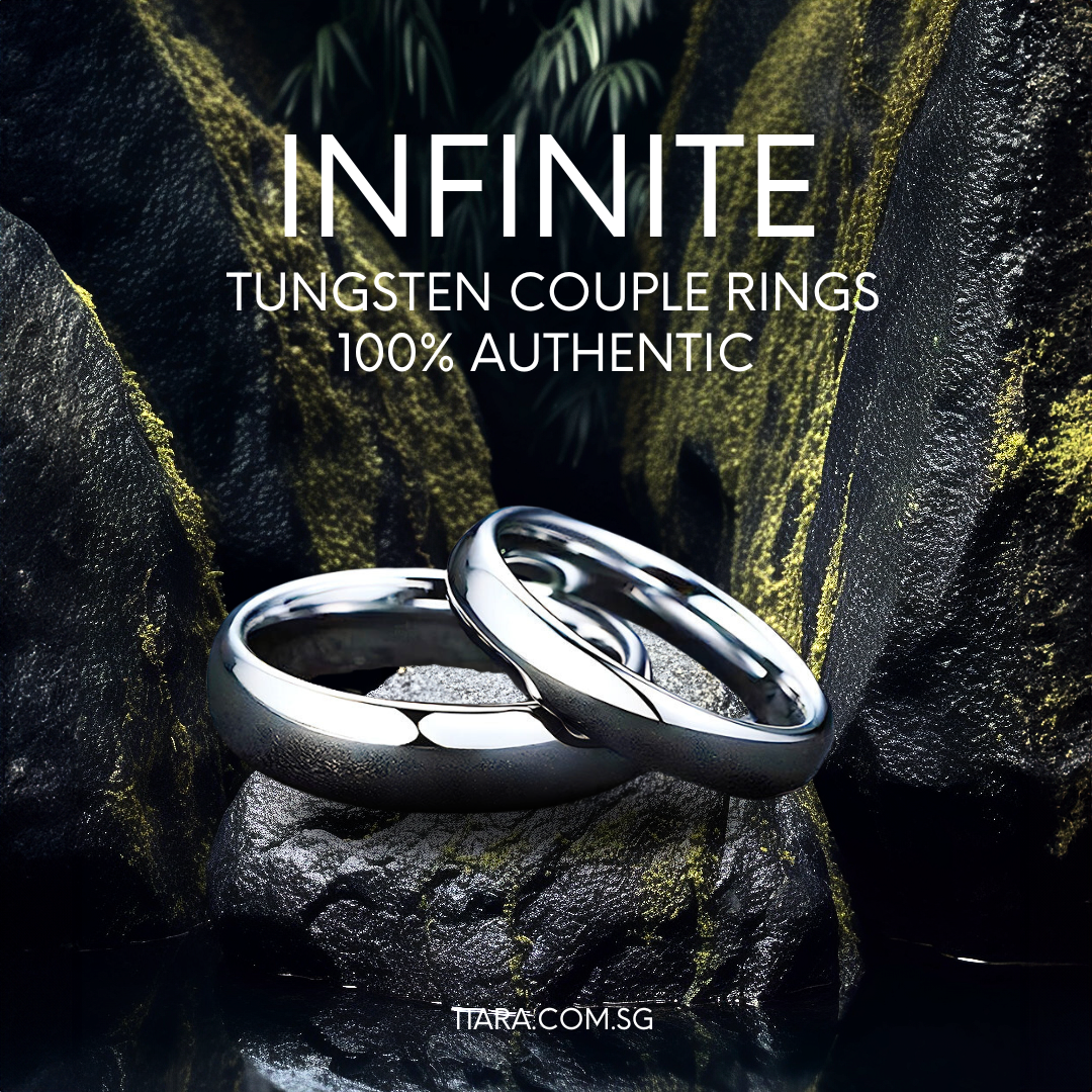 Tiara 2025 tungsten rings