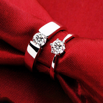 Love Struck Couple Rings Ring - Tiara.com.sg Singapore Jewelry Shop