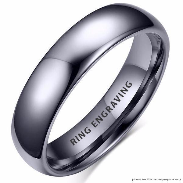 What do you engrave on wedding band?