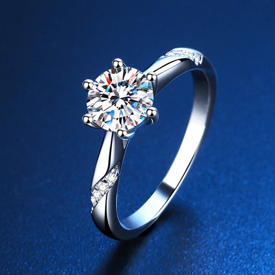 1 Carat Solitaire Adjustable Ring AR6