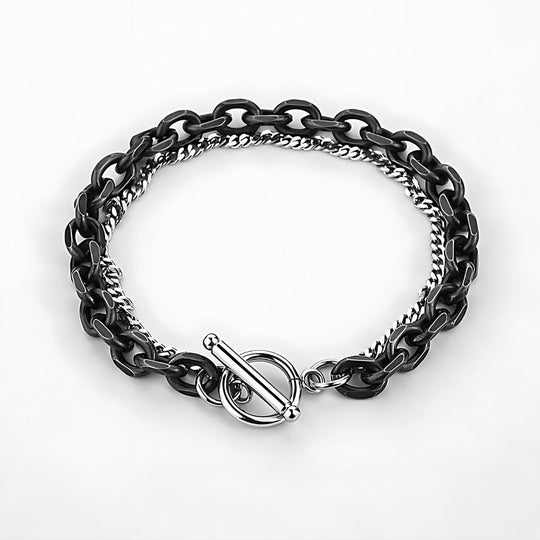 Black Ice Link Bracelets - Tiara.com.sg Singapore Jewelry & Bags