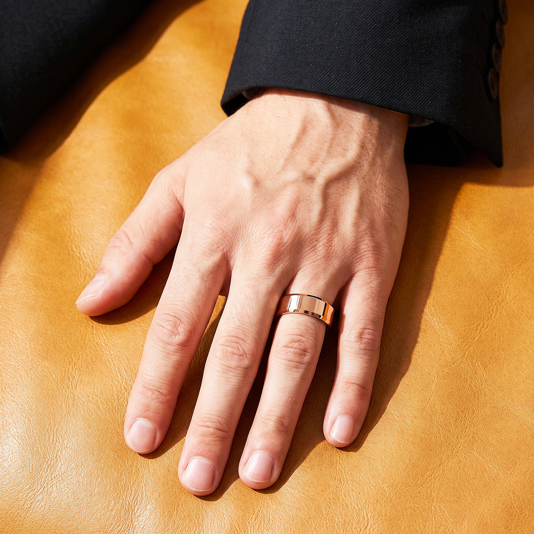Blaze Ring | Rose Gold | Men&