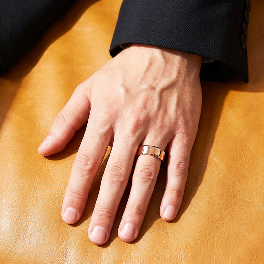 Blaze Ring | Rose Gold | Men&