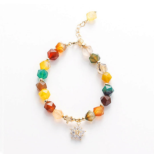 C111 - Agate Crystal Bracelet - Tiara.com.sg Singapore Jewelry & Bags