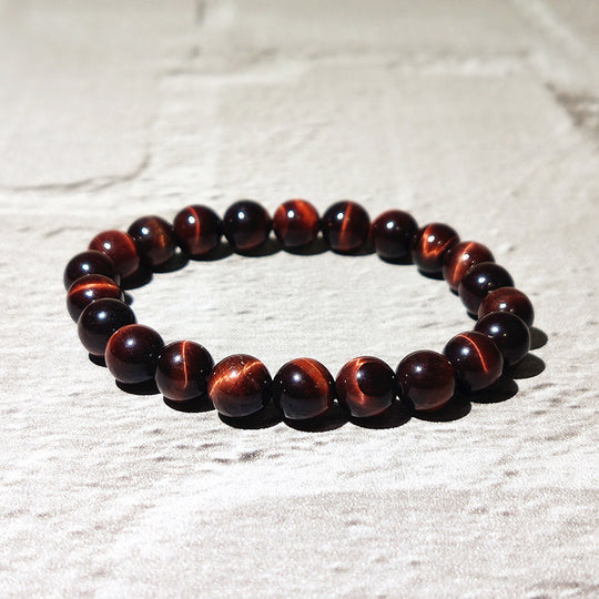 C146 - Red Tiger Eye Bracelet