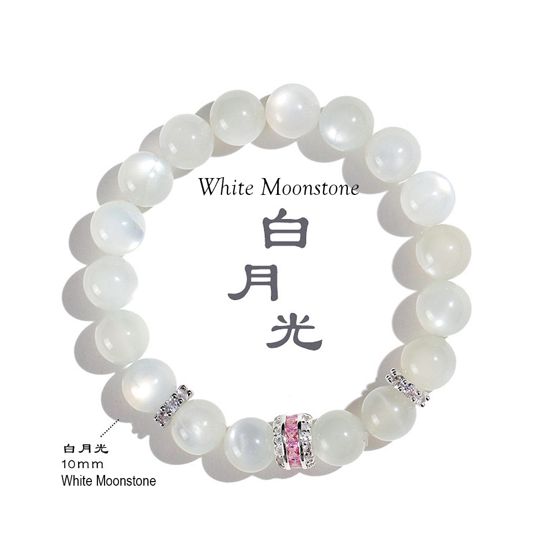 White Moonstone & Divine Feminine Intuition Natural Crystal