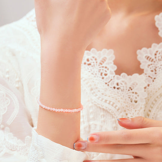 C181 - Rose Quartz Bracelet (3mm)