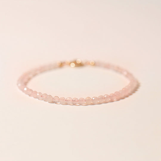 C181 - Rose Quartz Bracelet (3mm)