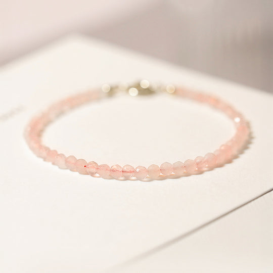 C181 - Rose Quartz Bracelet (3mm)