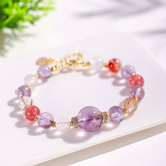 C198 – Bolivian Amethyst Bracelet