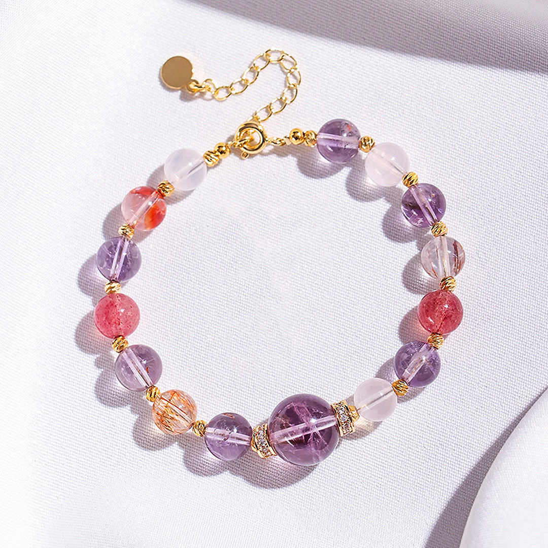 C198 – Bolivian Amethyst Bracelet