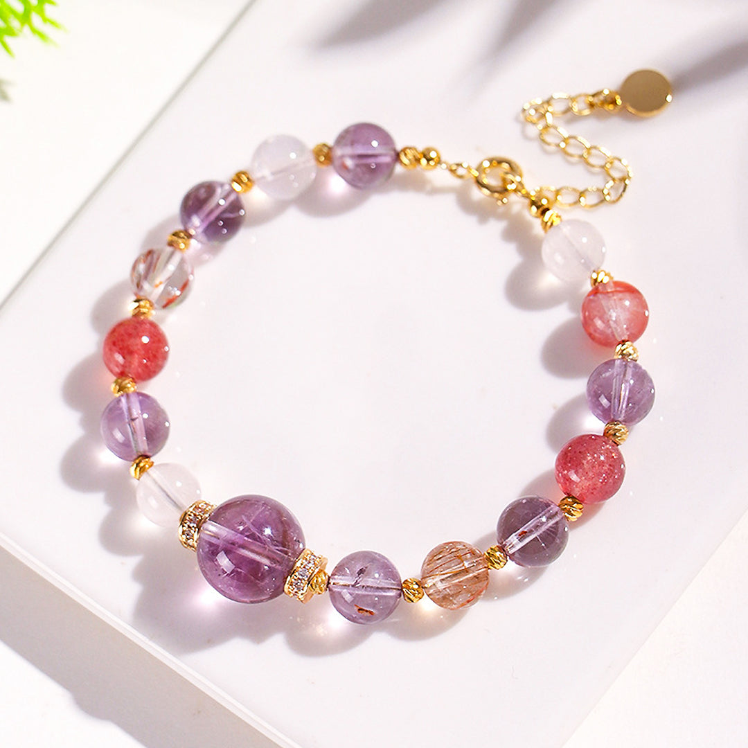 C198 – Bolivian Amethyst Bracelet