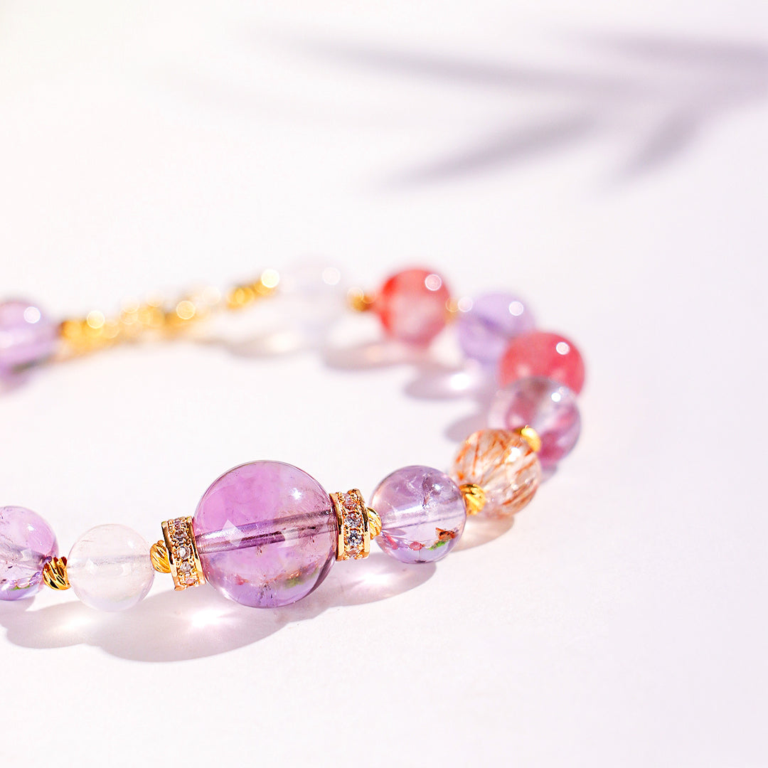 C198 – Bolivian Amethyst Bracelet