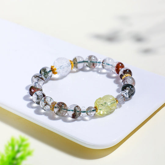 C201 - Natural Green Phantom Quartz