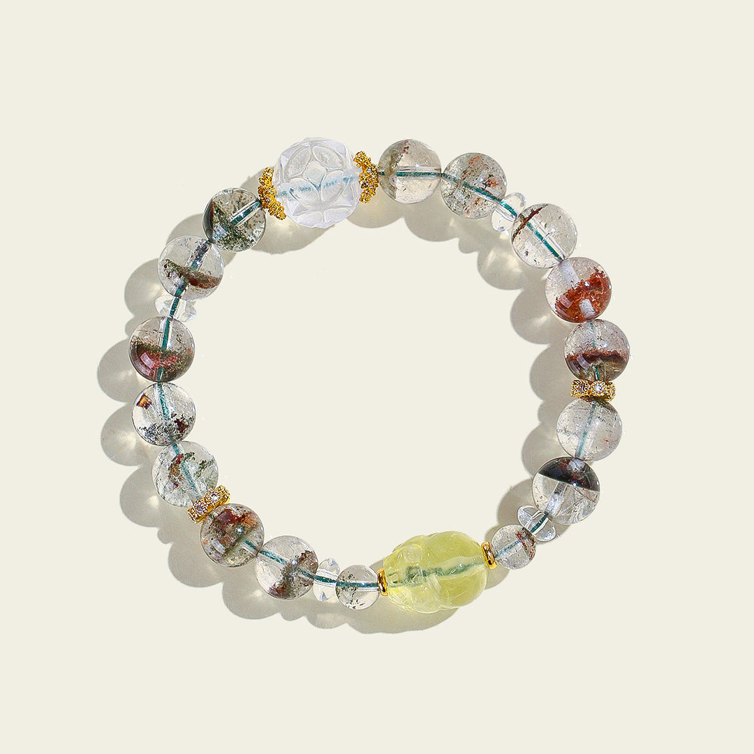 C201 - Natural Green Phantom Quartz