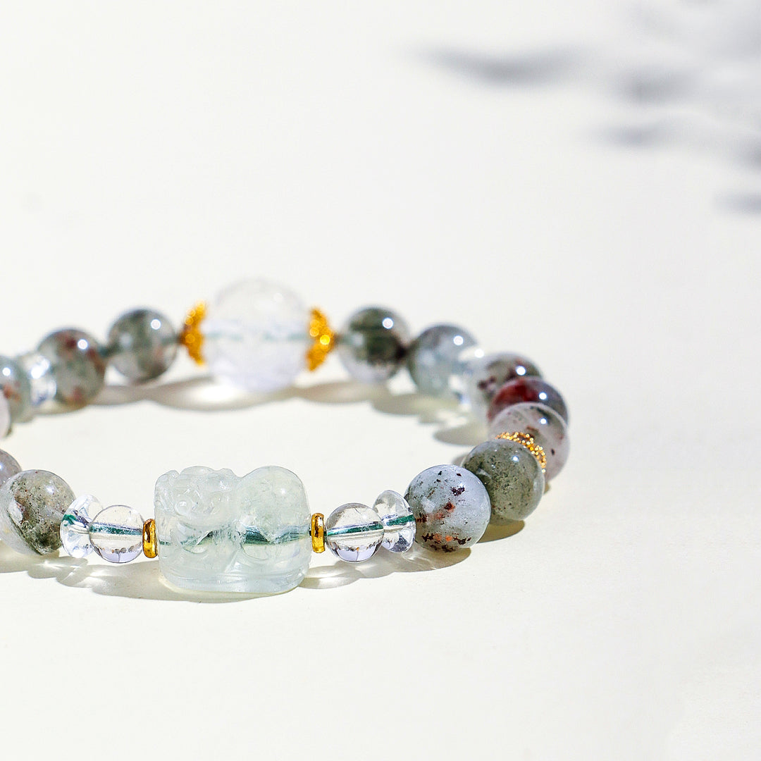 C201 - Natural Green Phantom Quartz