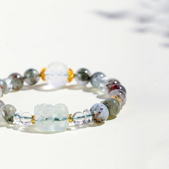 C201 - Natural Green Phantom Quartz