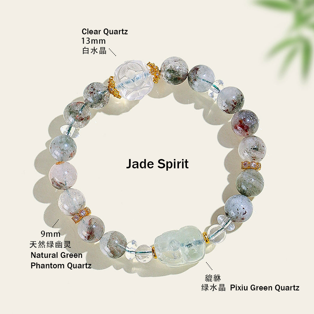 C201 - Natural Green Phantom Quartz