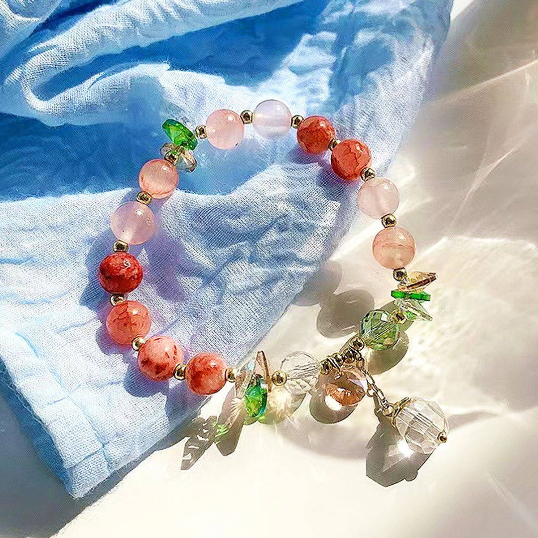 C207 - Strawberry Quartz