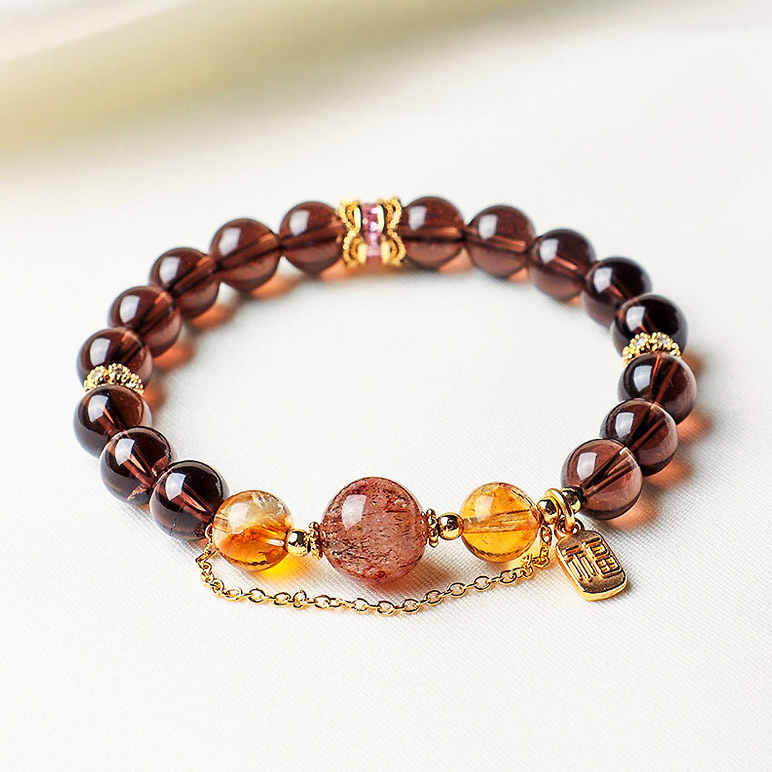 C228: The Obsidian Wealth & Fortune Bracelet