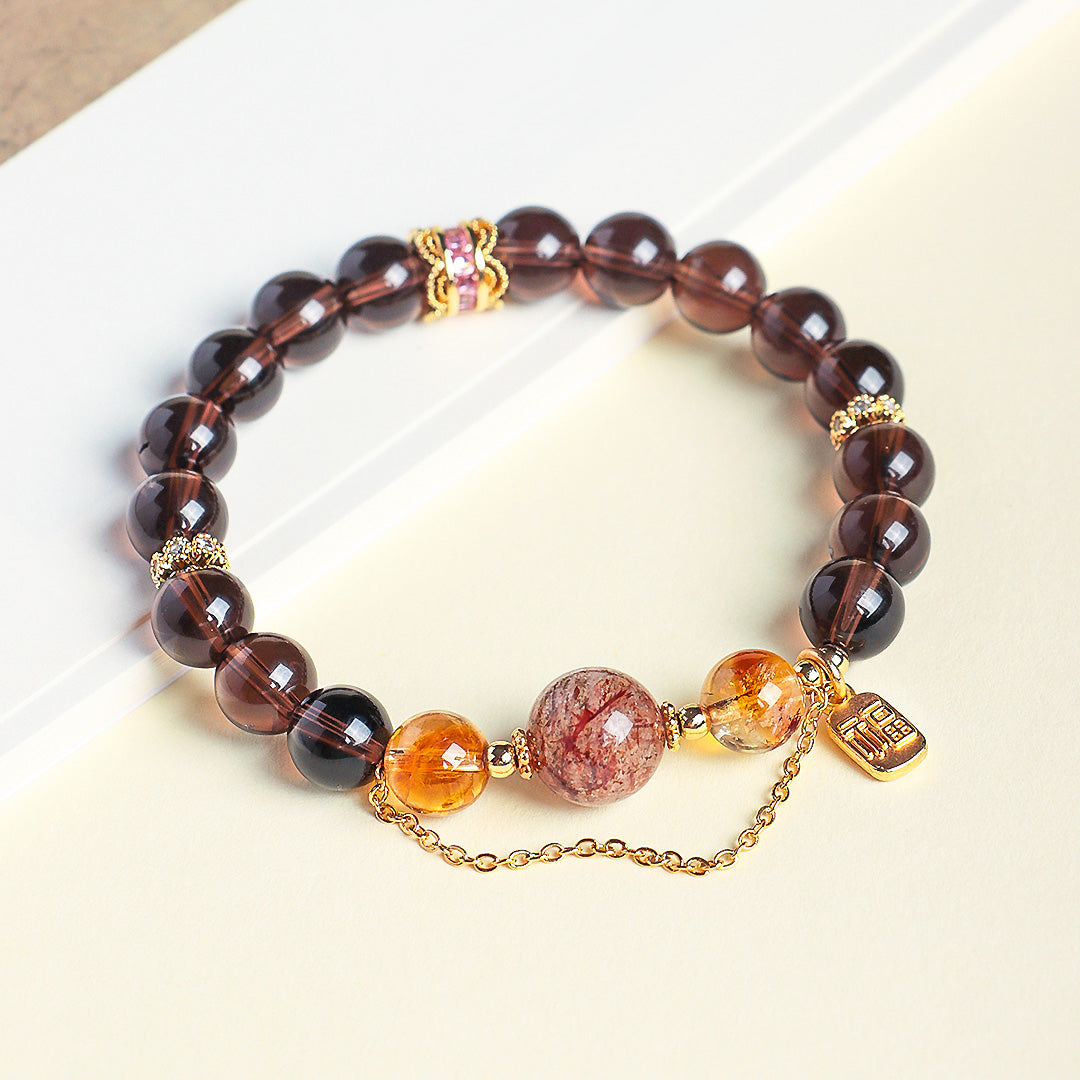 C228: The Obsidian Wealth & Fortune Bracelet