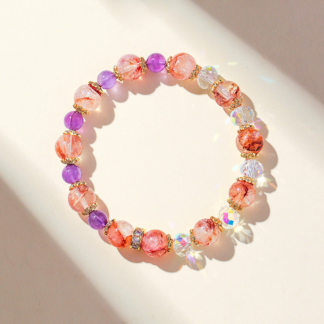 C229: The Fortune Glow Gemstone Bracelet Collection