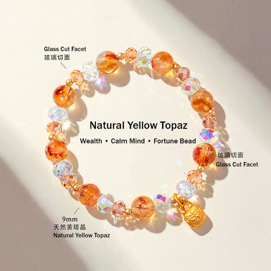 C229: The Fortune Glow Gemstone Bracelet Collection