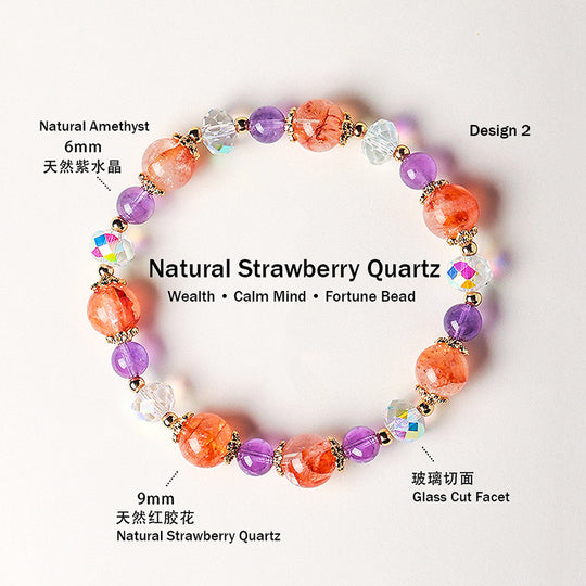 C229: The Fortune Glow Gemstone Bracelet Collection