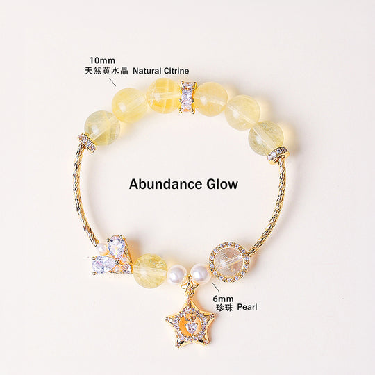 Luminous Energy Natural Crystal Bracelet Collection | C249