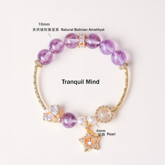 Luminous Energy Natural Crystal Bracelet Collection | C249