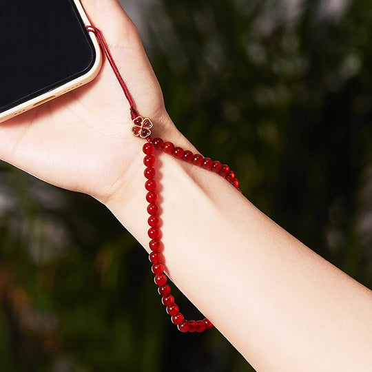 CD117 - Crimson Agate Charm