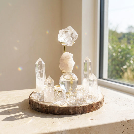 Clear Quartz Crystal Array | CE8003