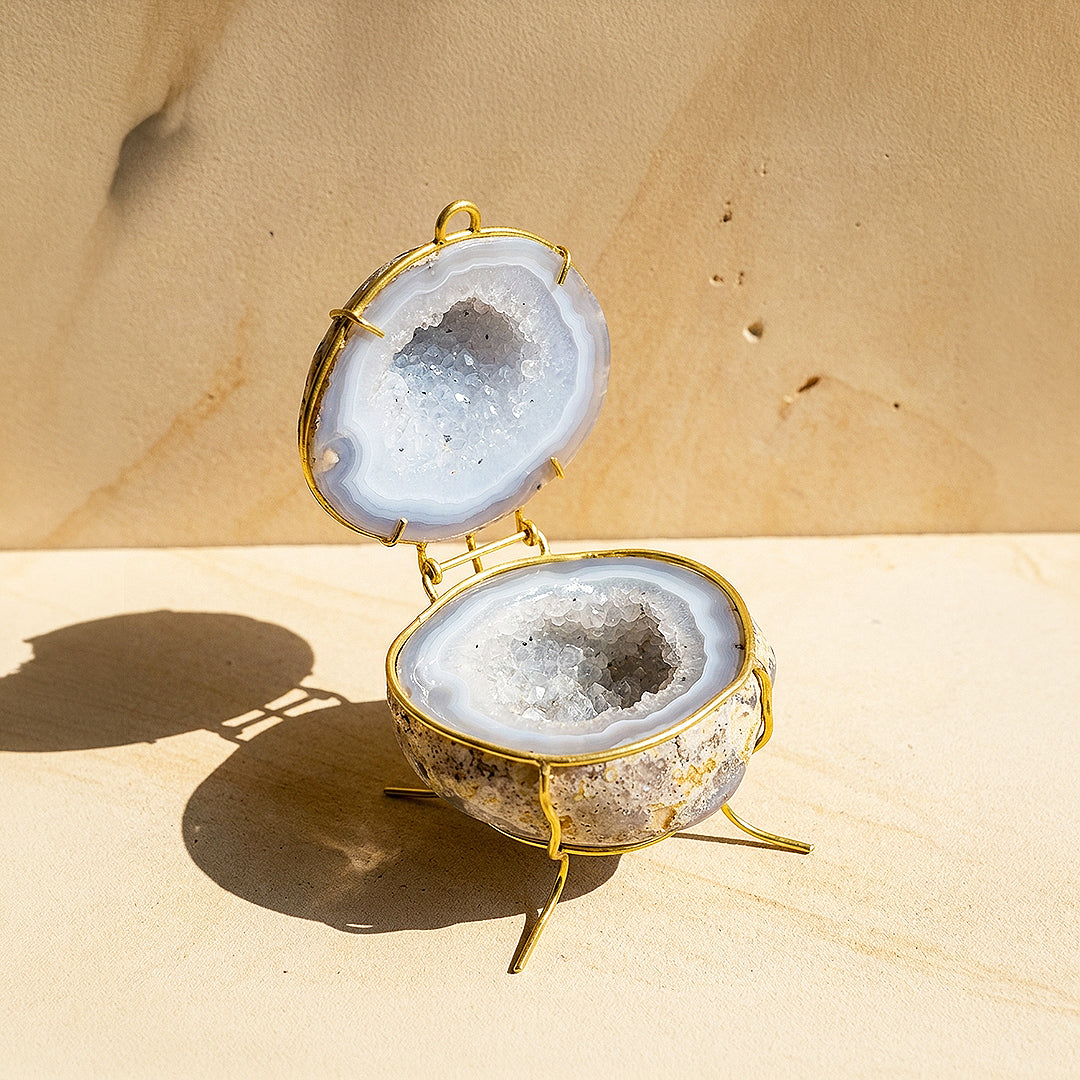 Agate Crystal Wealth Bowl | 聚宝盆 | CE8011