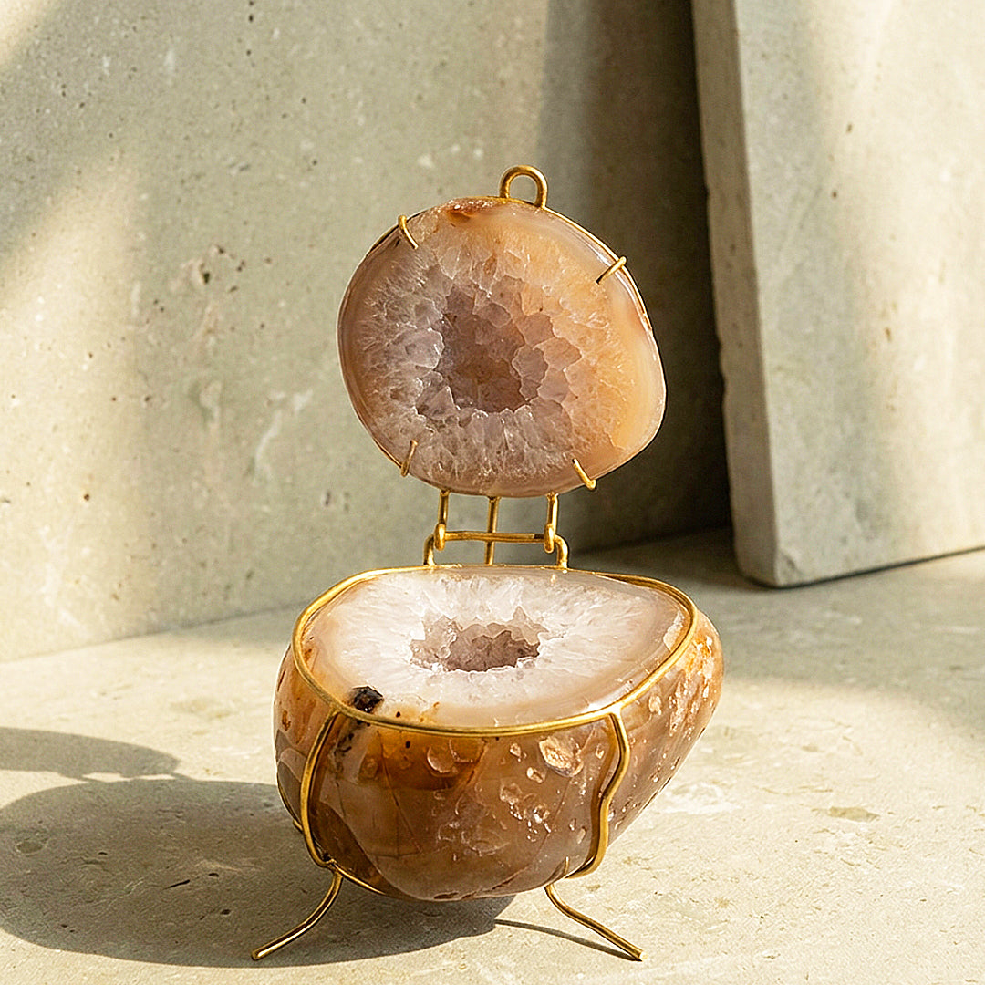 Agate Crystal Wealth Bowl | CE8012