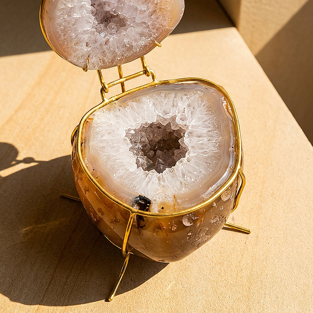 Agate Crystal Wealth Bowl | CE8012