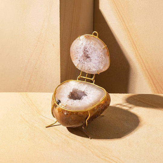 Agate Crystal Wealth Bowl | CE8012
