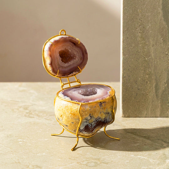 Agate Crystal Wealth Bowl | CE8013