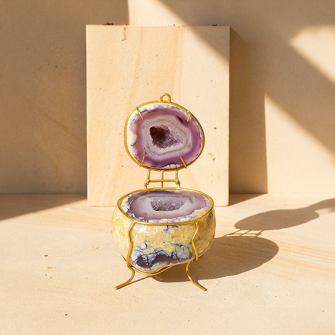 Agate Crystal Wealth Bowl | CE8013