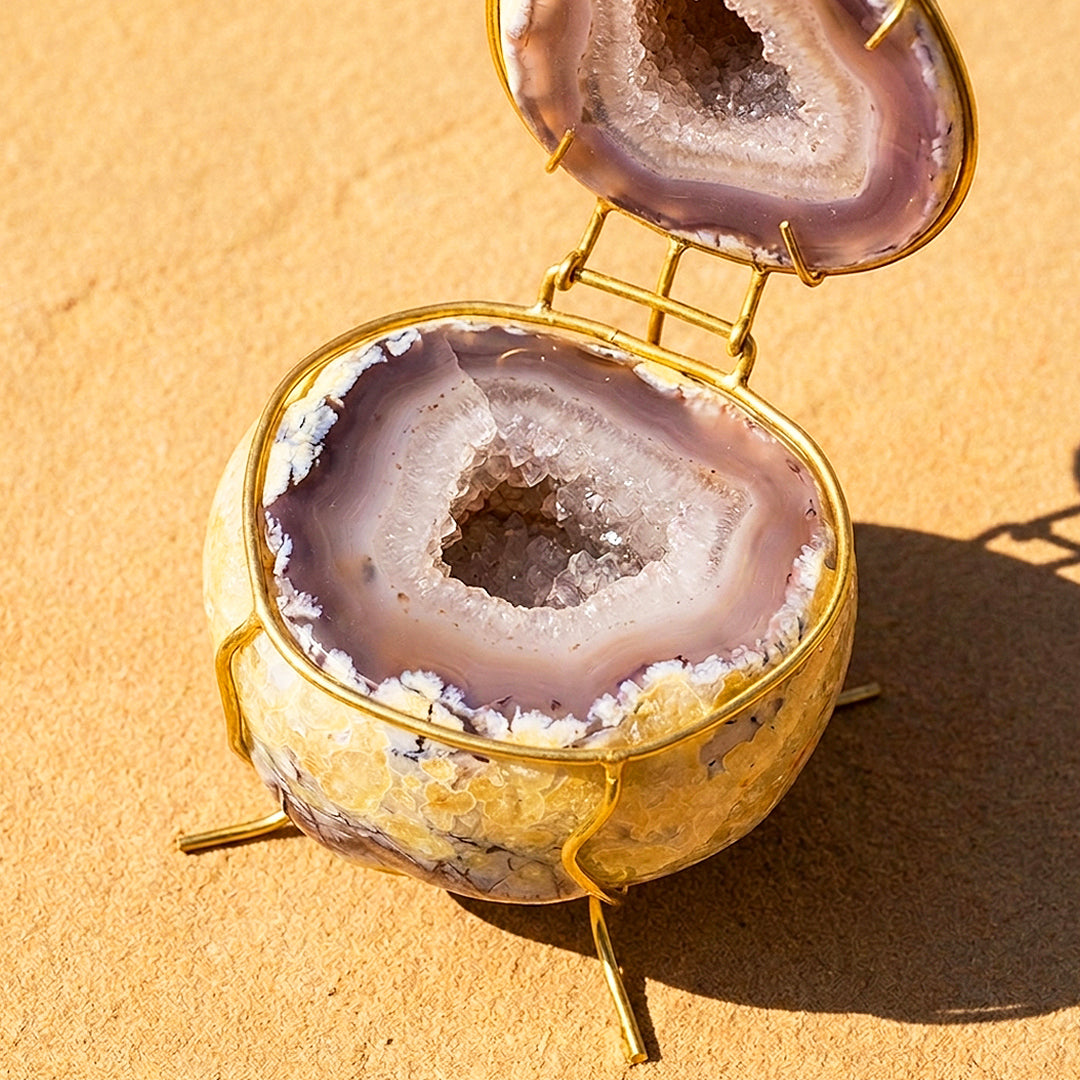 Agate Crystal Wealth Bowl | CE8013