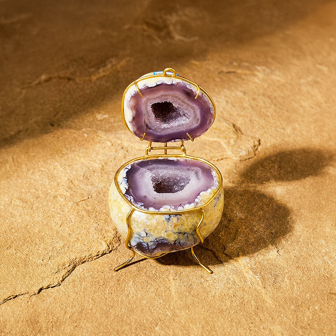 Agate Crystal Wealth Bowl | CE8013