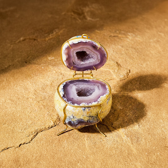 Agate Crystal Wealth Bowl | CE8013