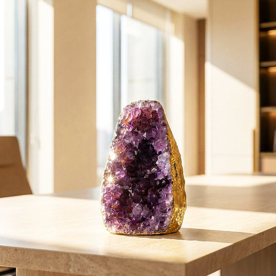 Amethyst Geode Crystal Display | CE8018