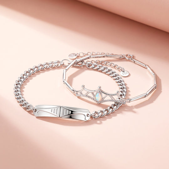 Crown &amp; Armour Couple Bracelets