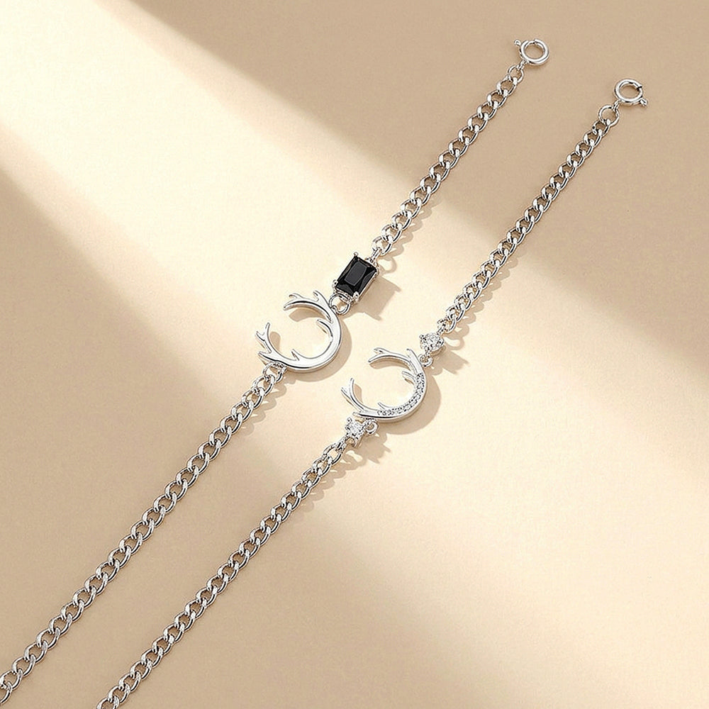 Divine Duet | Couple Bracelets