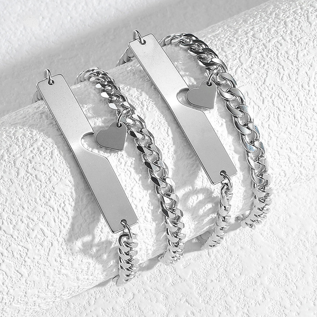 Eternal Connection Couple Bracelets –