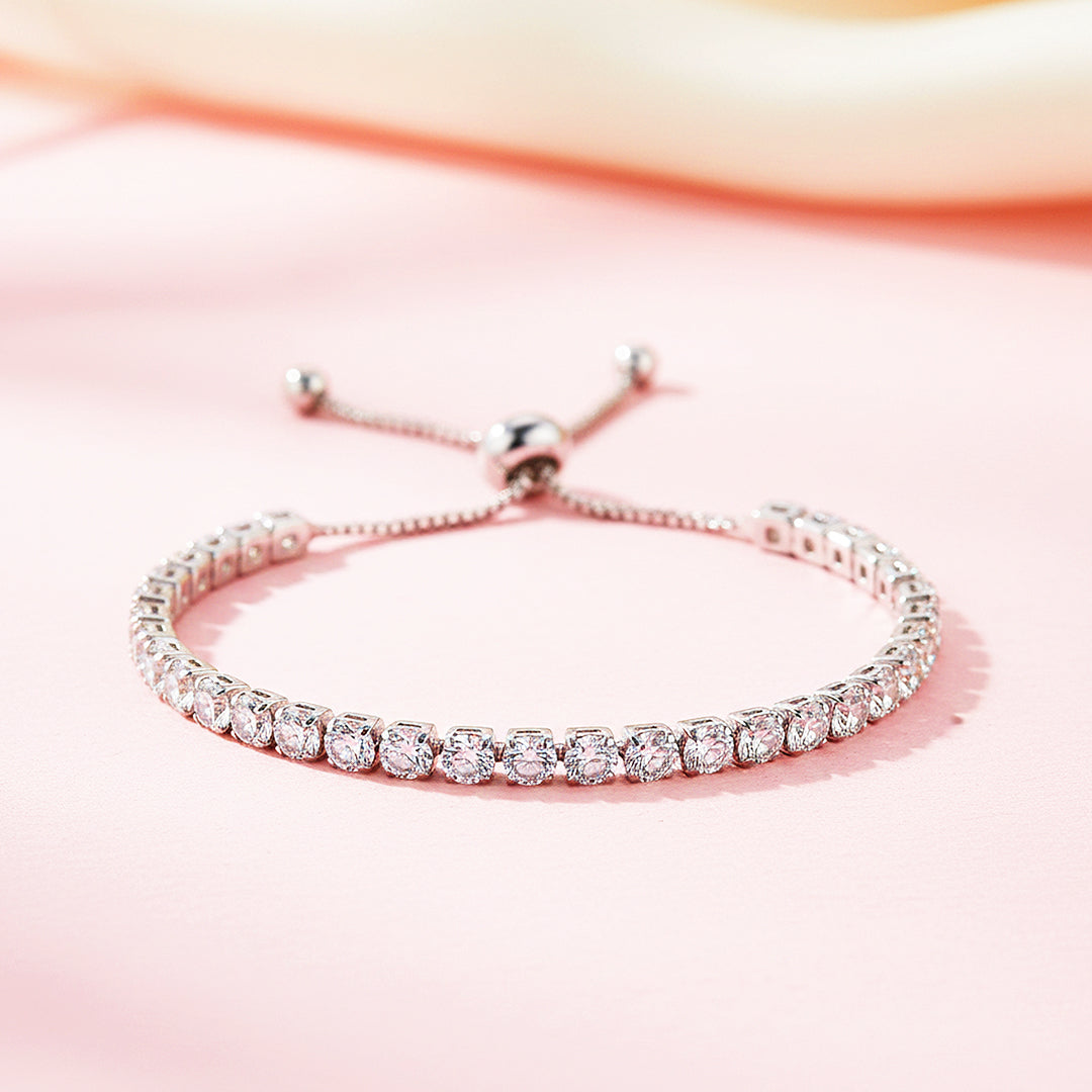 Free Blush Tennis Bracelet