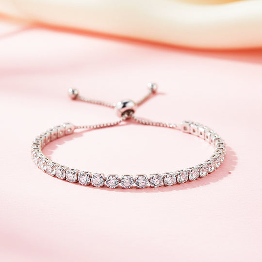 Free Blush Tennis Bracelet