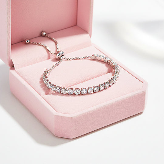 Free Blush Tennis Bracelet